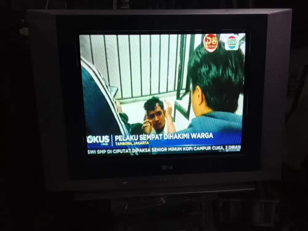 Dijual tv tabung merek lg remot ada norml bagus
