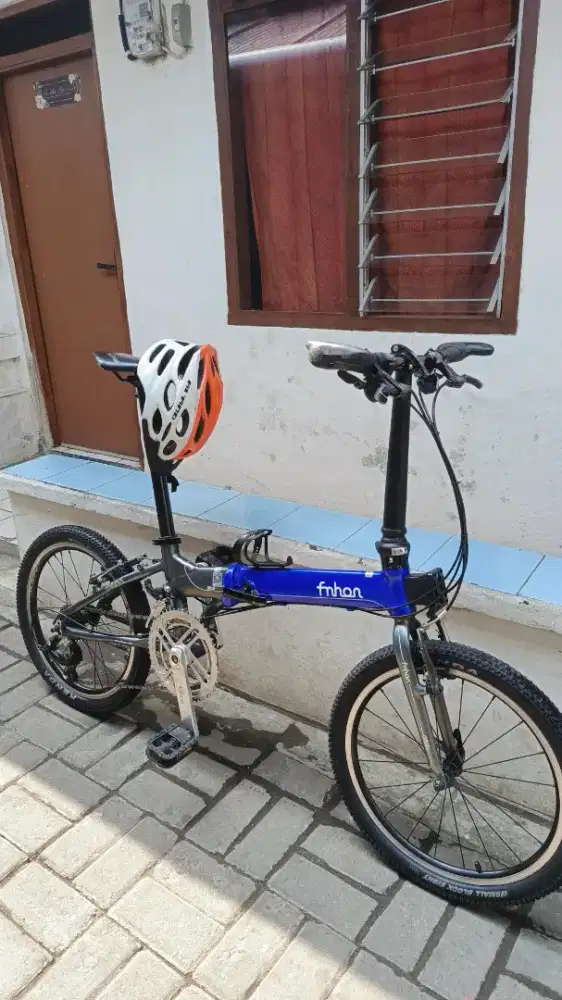 sepeda lipat fnhon blast 20 murni