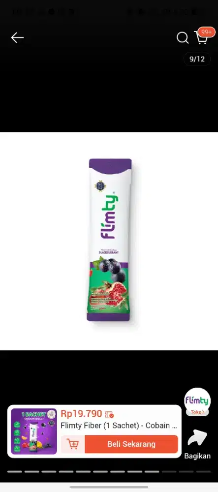 Flimty Raspberry & Blackcurrant