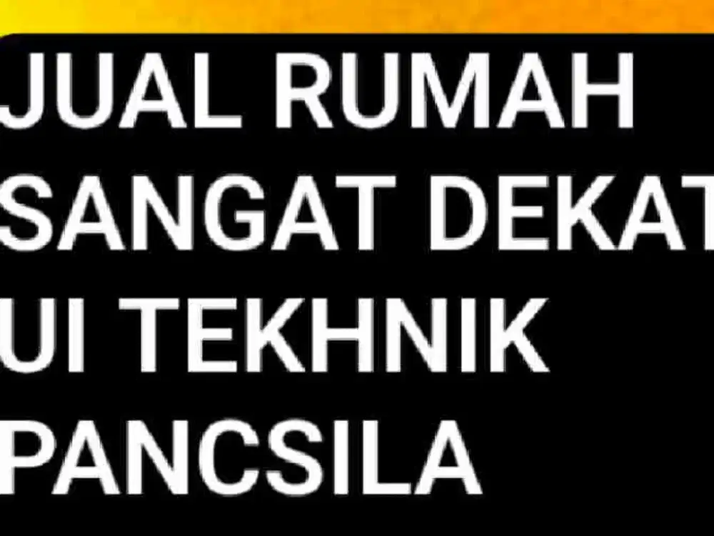 DEKAT UI DEPOK , PA CASILA LT AGUNG
