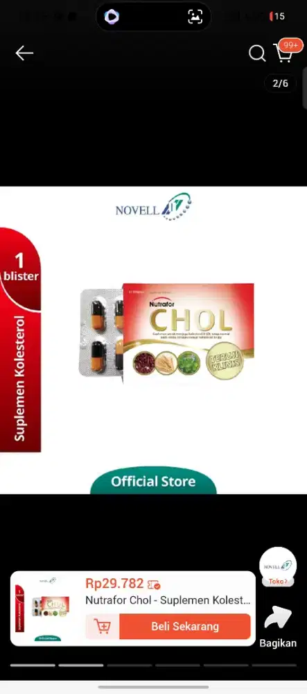 Nutrafor Chol 1 Kaplet