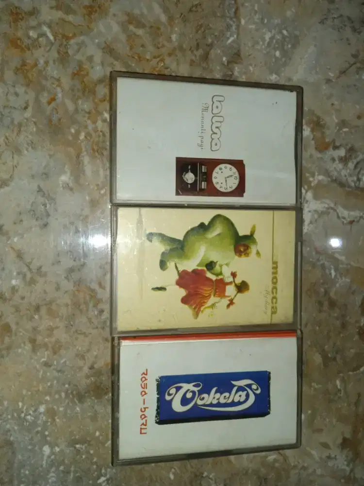 Kaset band indo laluna,coklat,mocca