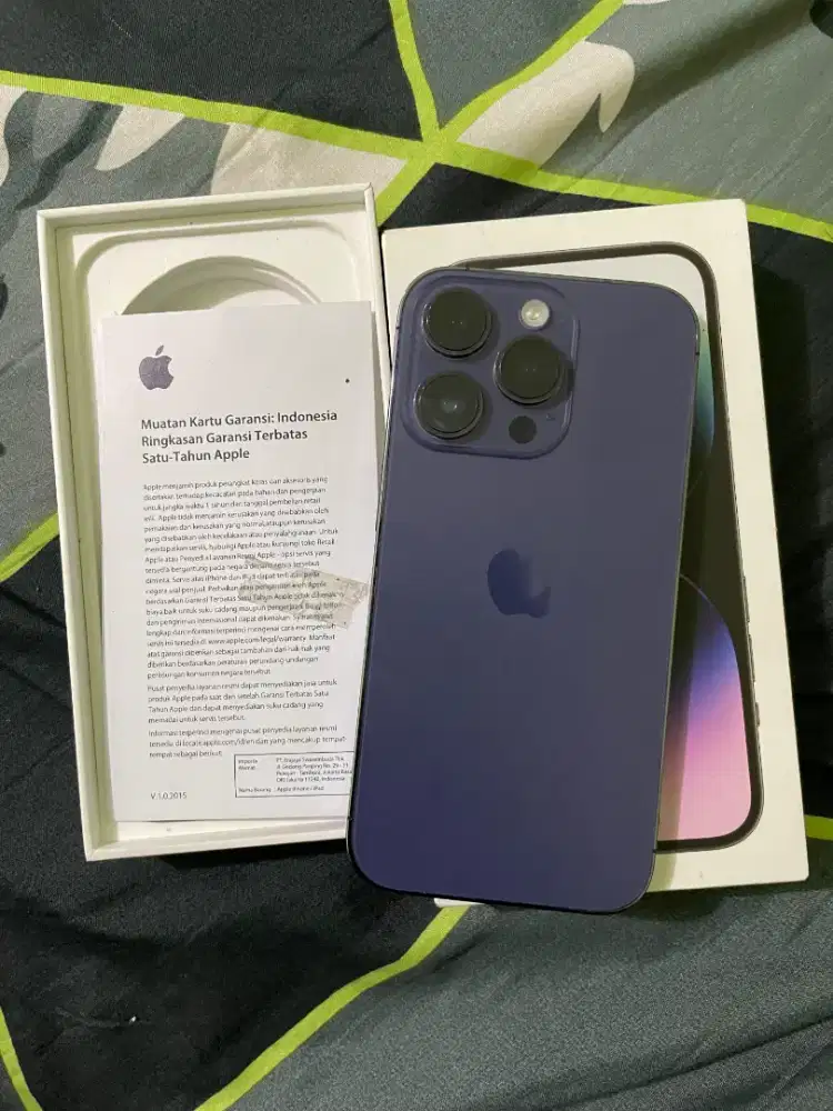 mau jual iphone 14 Pro 128GB iBox