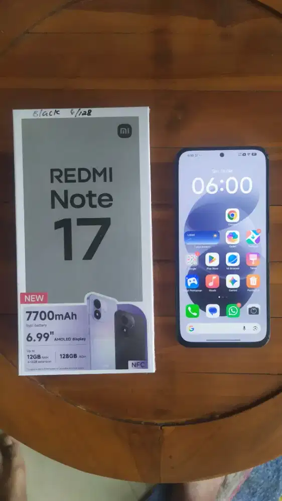 Redmi Note 17 baru seminggu pakai