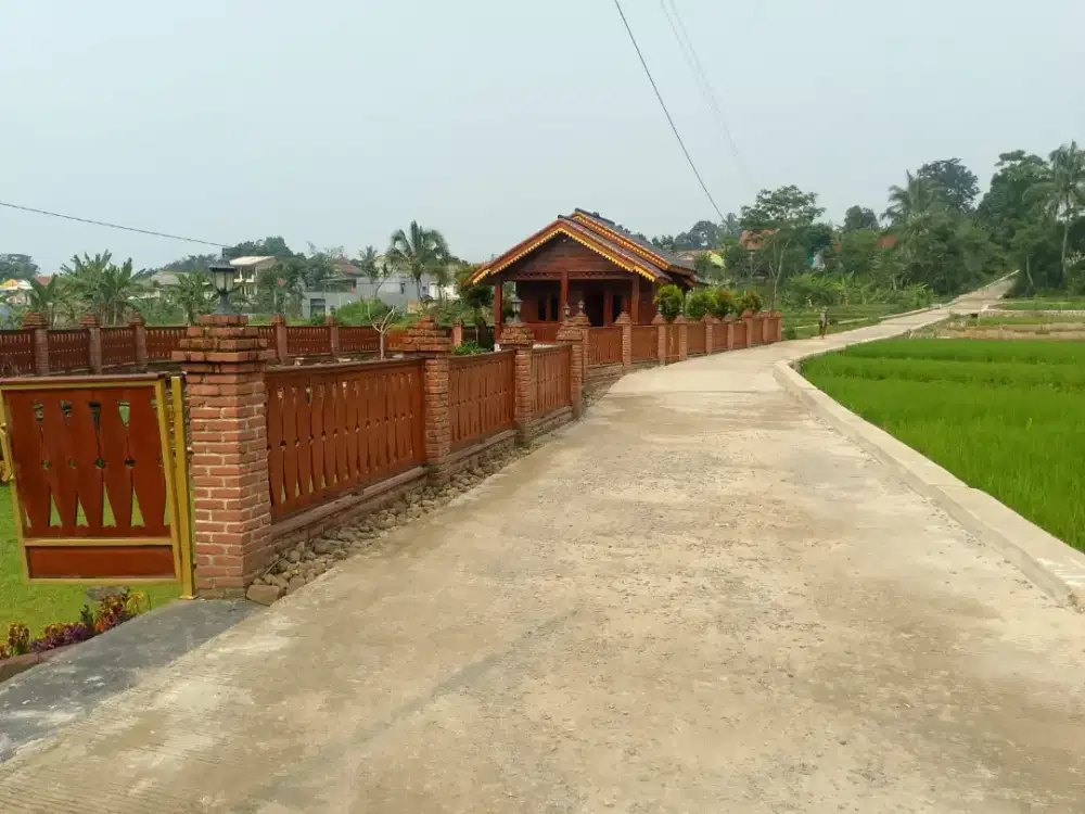 Di jual lahan dan vila