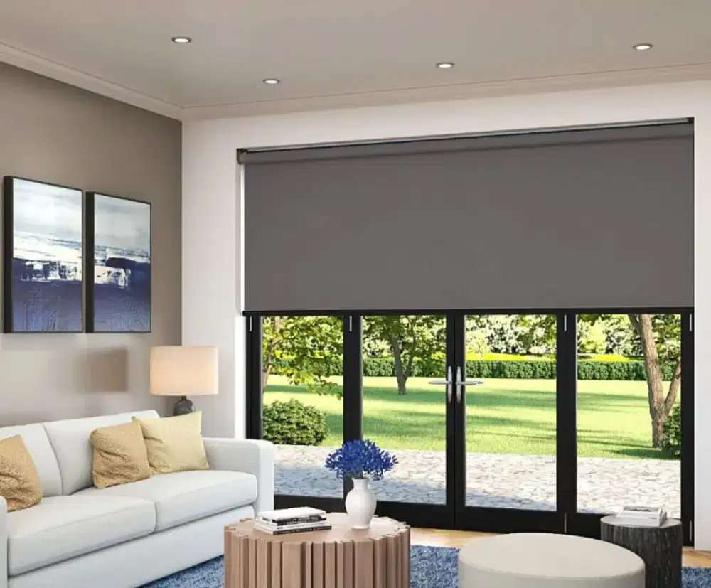 Gorden Model Tirai Gulung | Roller Blind Indoor