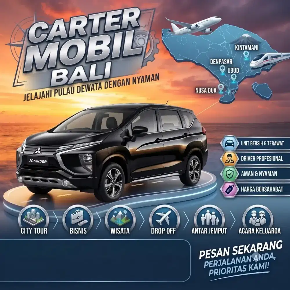 JASA CARTER MOBIL BALI - AMAN & NYAMAN!