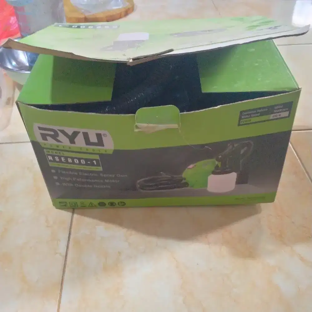 Flexible elektrik spray gun.merk ryu