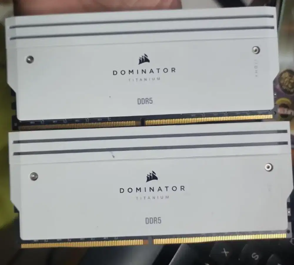 Ram DDR5 2X32Gb 6600mhz Corsair Dominator Platinum White Longdimm PC