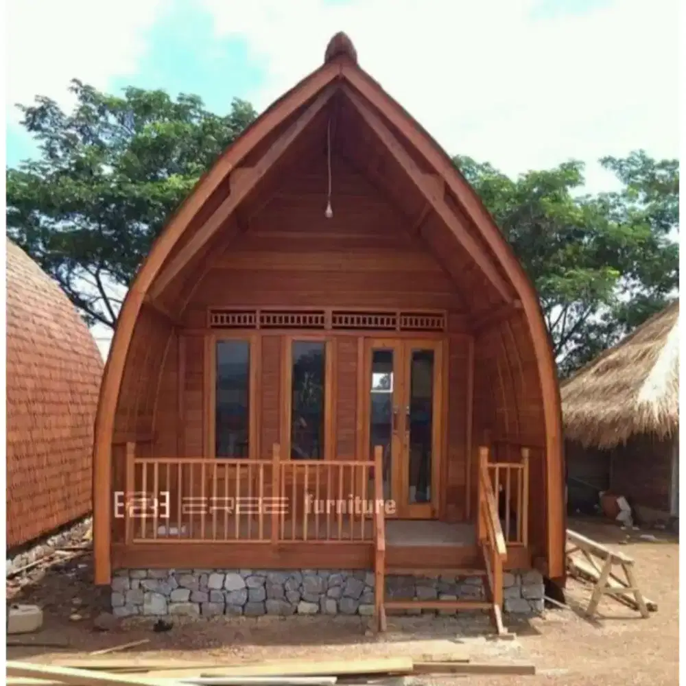 Kami Melayani Pembuatan Rumah Kayu
