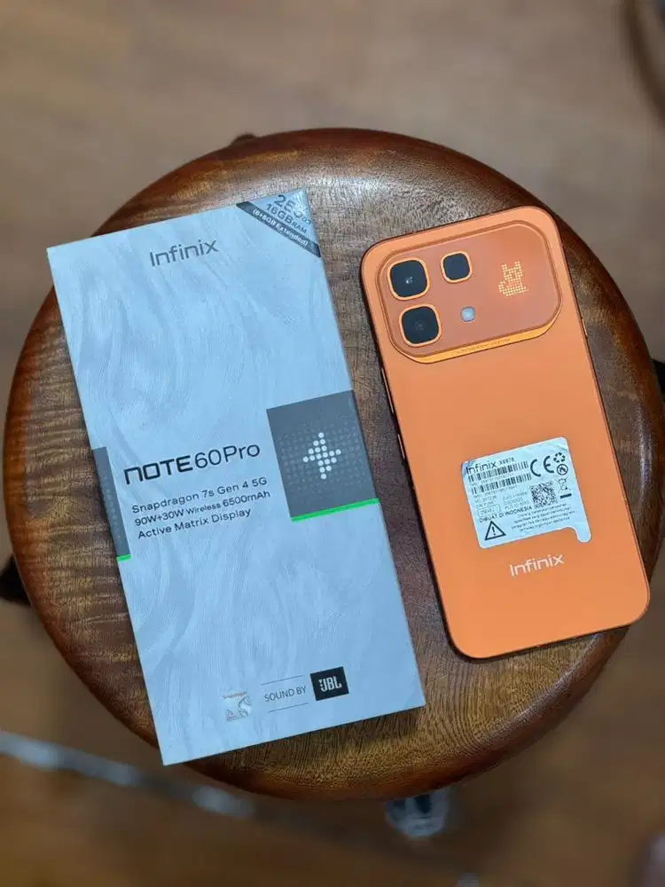 Infinix note 60 pro 5G ram 8/256gb likenew