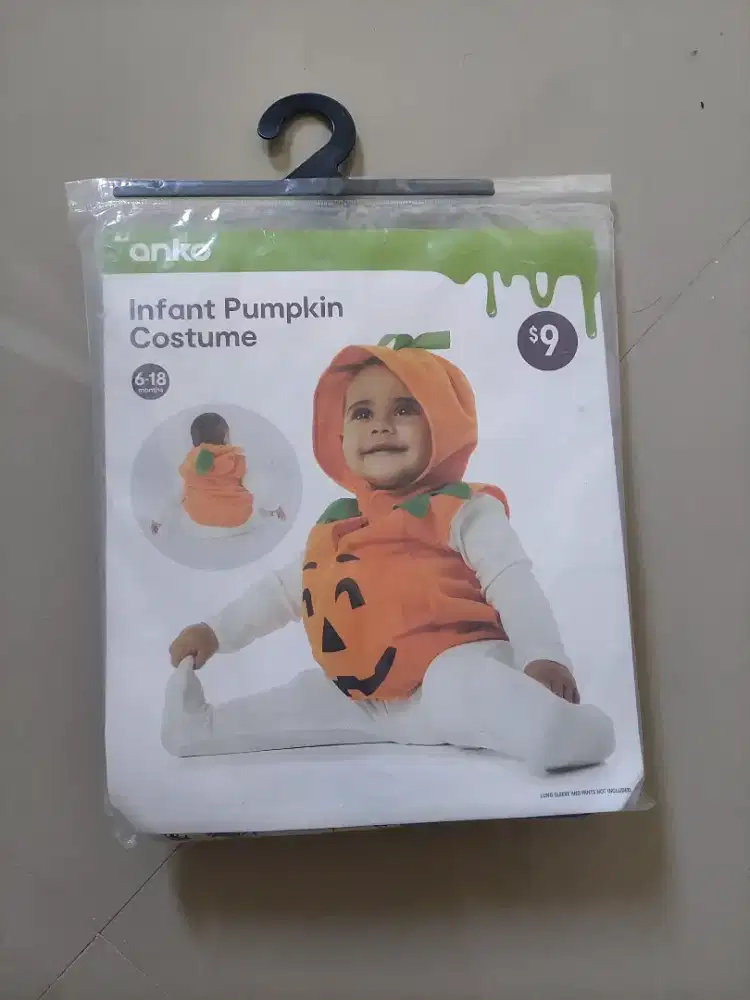 Infant pumpkin baju helloween