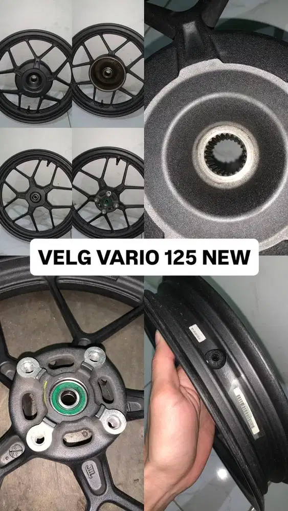 JUAL CEPET VELG  VARIO 125 NEW