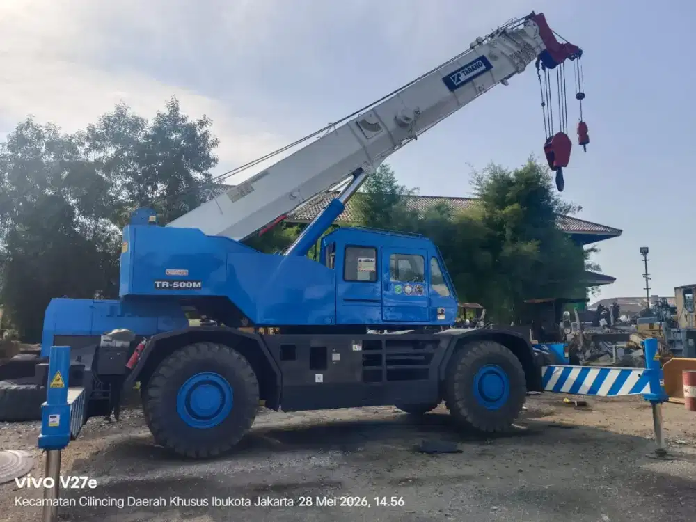 Raughterain crane tadano TR500 tahun 2005