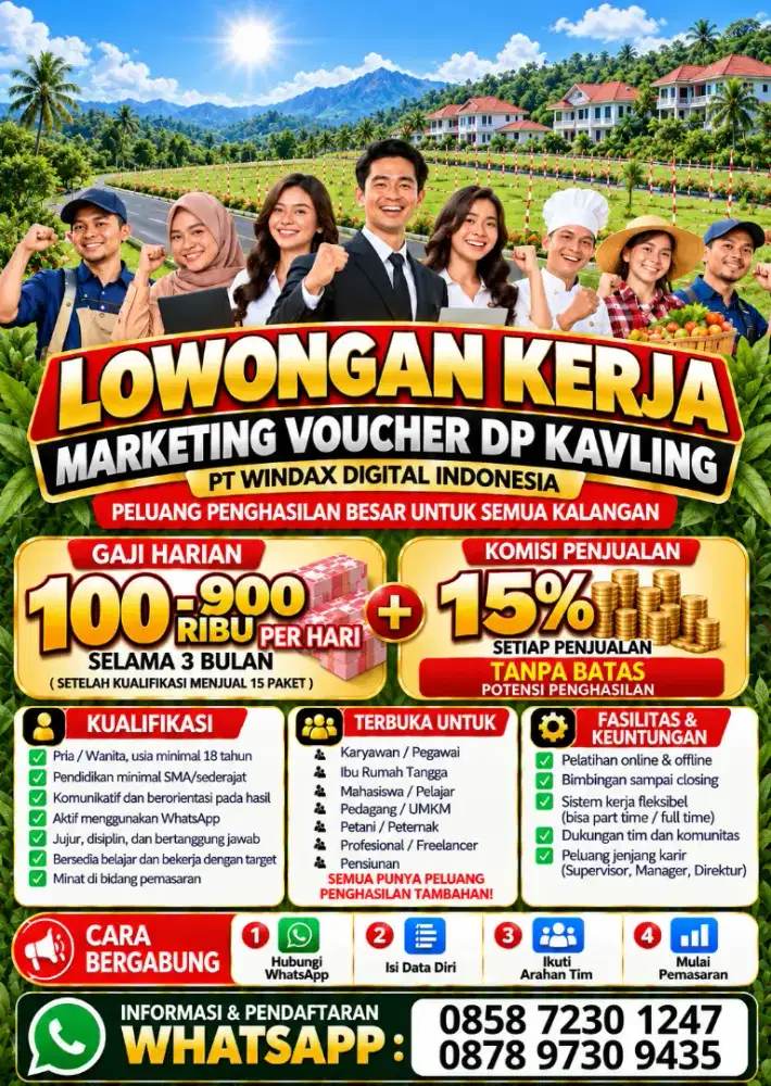 LOWONGAN MARKETING
