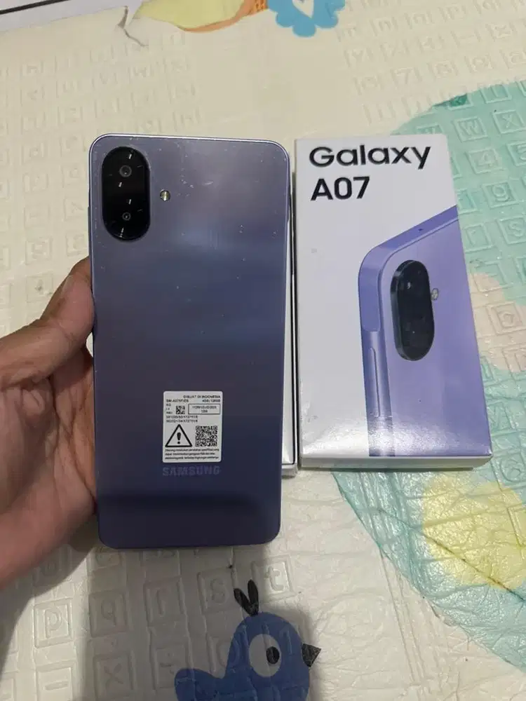 SAMSUNG A07 RAM 4/128 MULUS LENGKAP
