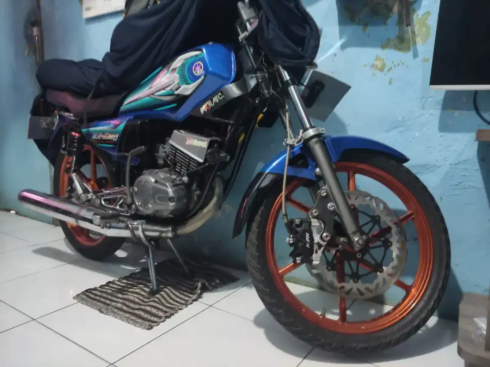 Yamaha rxking cobra 93 full renov.warna asli hitam