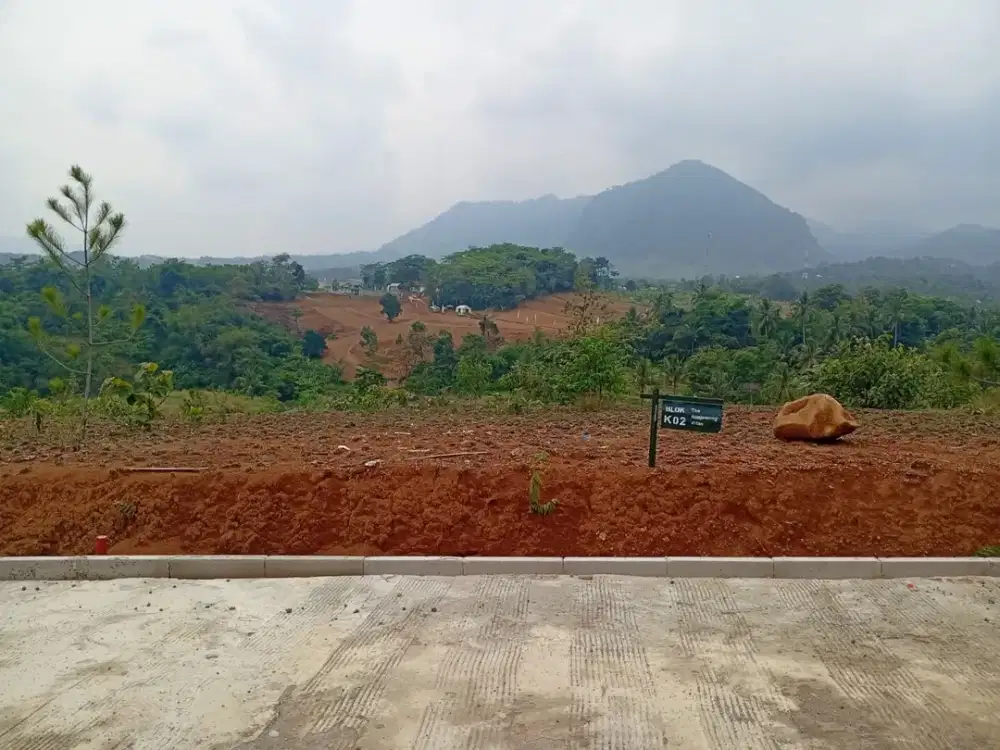 Tanah Kavling The Hanjawong Villas Bangun Hunian Dengan Fasilitas Lengkap View Indah Udara Sejuk di Jonggol Bogor dekat Depok Bekasi Cileungsi Sentul