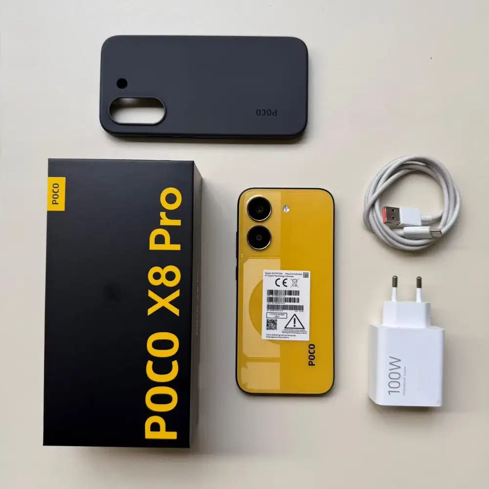 Poco X8 pro 12/512 pemakaian singkat
