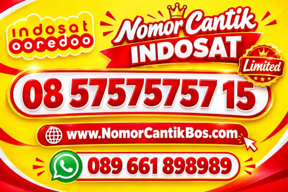 Nomor cantik Indosat rapi maju