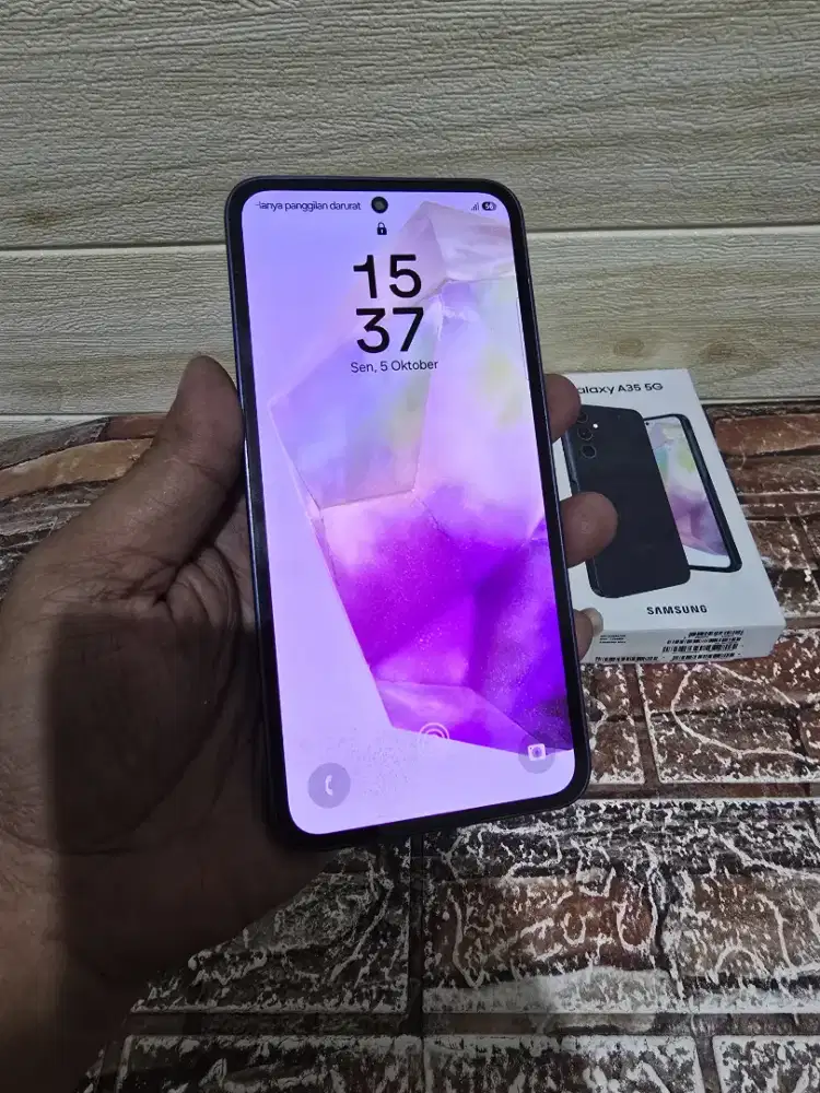 Samsung A35 8/256 lengkap segel normal ttbt