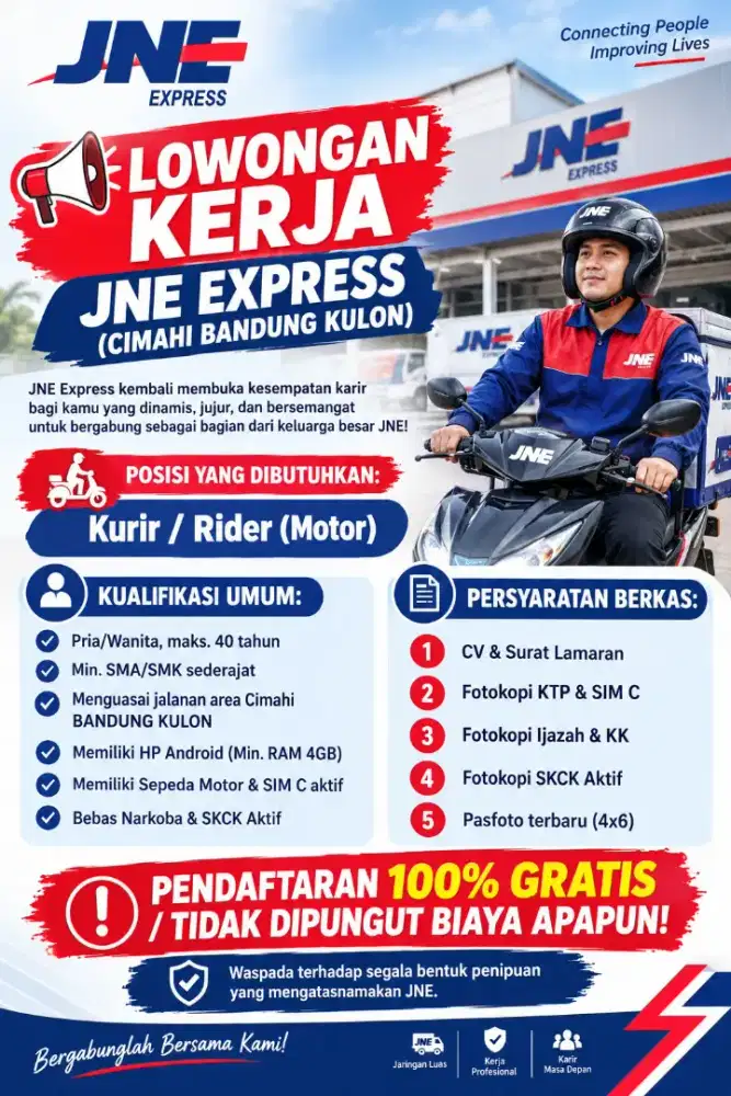 di cari kurir motoris