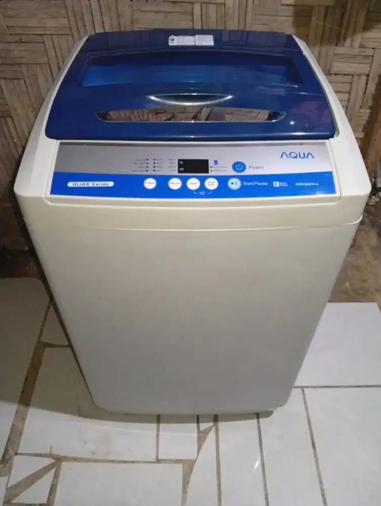Jual mesin cuci otomatis merk AQUA kapasitas 9kg