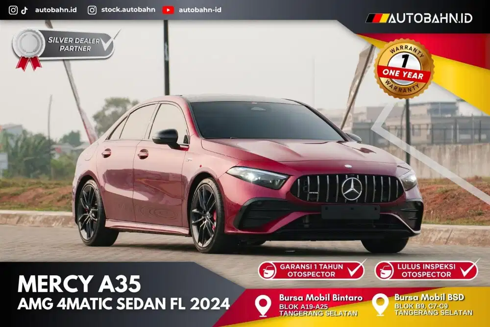FULL PPF! Mercedes Benz A35 2.0 AMG 4MATIC Sedan 2024