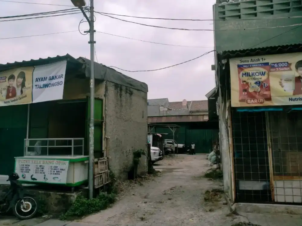 Tanah dijual dibelakang kios