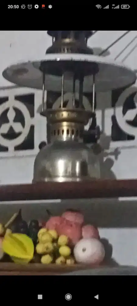 Lampu petromak merk Butterfly terawat