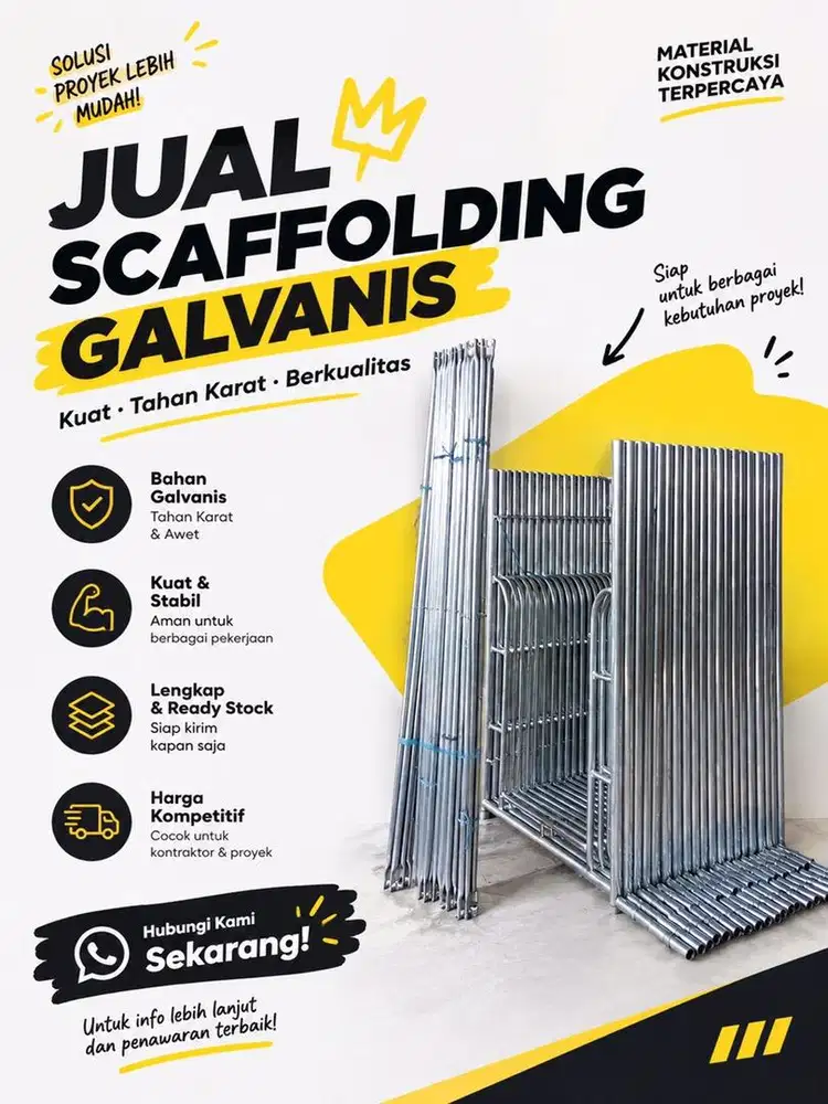 SCAFFOLDING GALVANIS MURAH