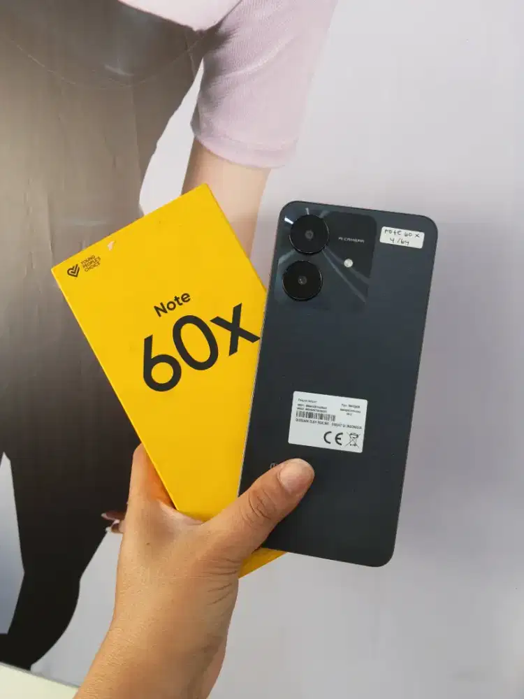 Jual realme note 60x ram 4/64 second