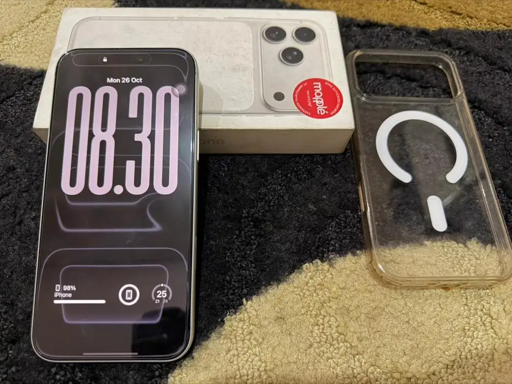 Iphone 17 promax 256gb silver all operator 5G fullset resmi DIGIMAP