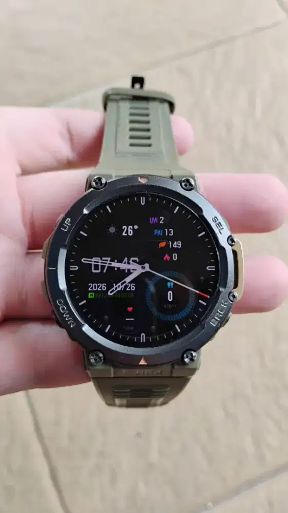 Jam Smartwatch Amazfit Trex 2 Hijau
