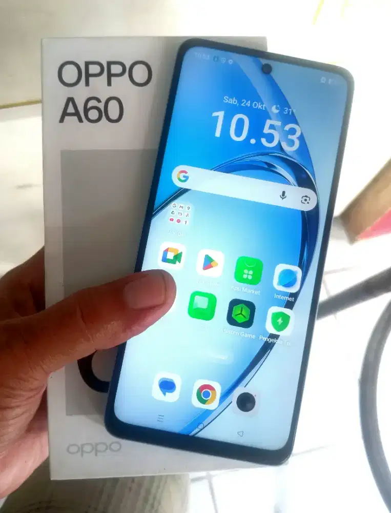 Oppo A60  8 128  Mulus  Full Set  Resmi OPPO