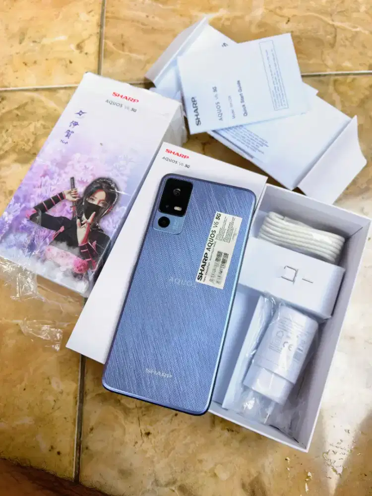 Sharp Aquos V6 5G 4/128gb segel normal resmi indo