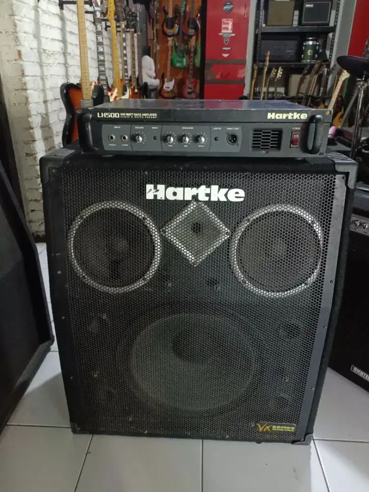 Sound Bass Amplifier HARTKE LH500 HEAD CABINET