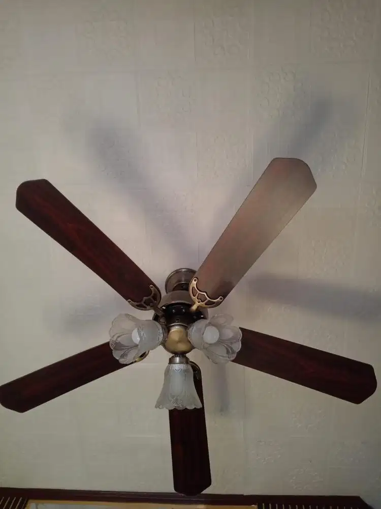 kipas Angin +lampu pellapon