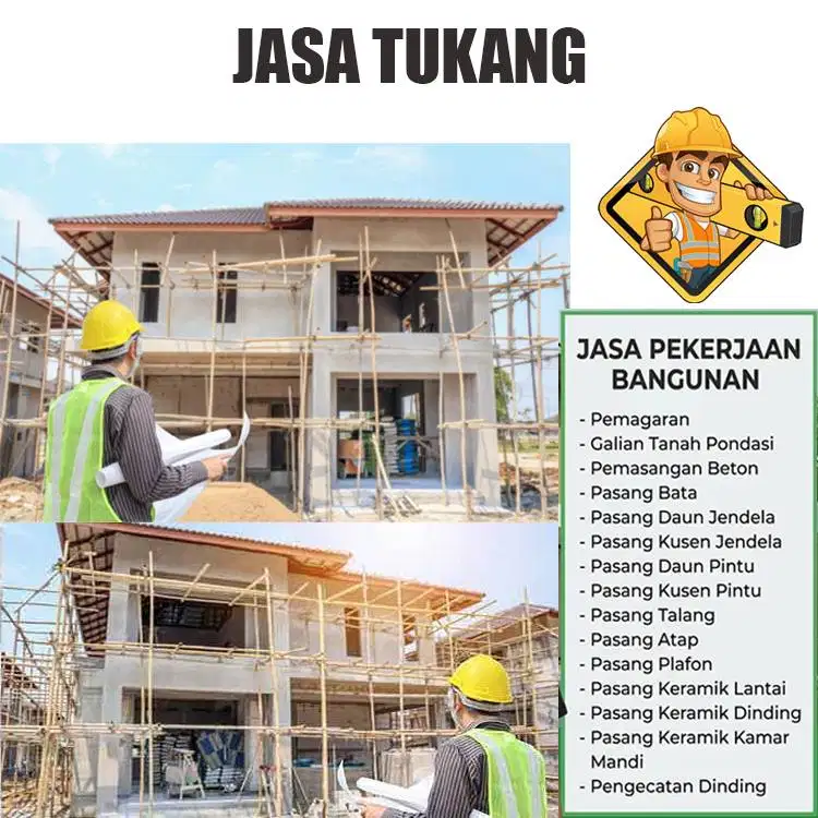 JASA BORONGAN RUMAH (TUKANG BANGUNAN)