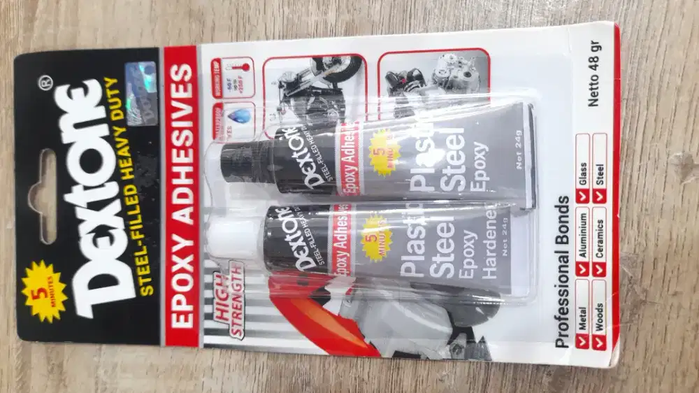 Dijual Lem Dextone Epoxy 2 Komponen (Lem Besi / Plastic Steel)