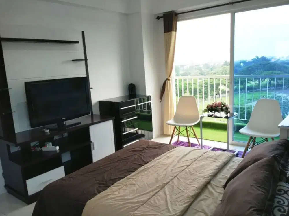 MURAH SIAP HUNI APARTEMEN PUNCAK BUKIT GOLF LANTAI 2 FULL FURNISHED