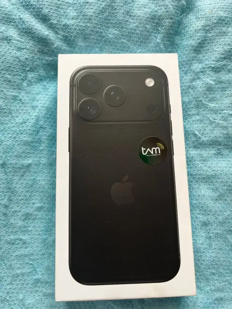 iPhone 18 Pro 256GB Black Baru dan Segel Resmi iBox