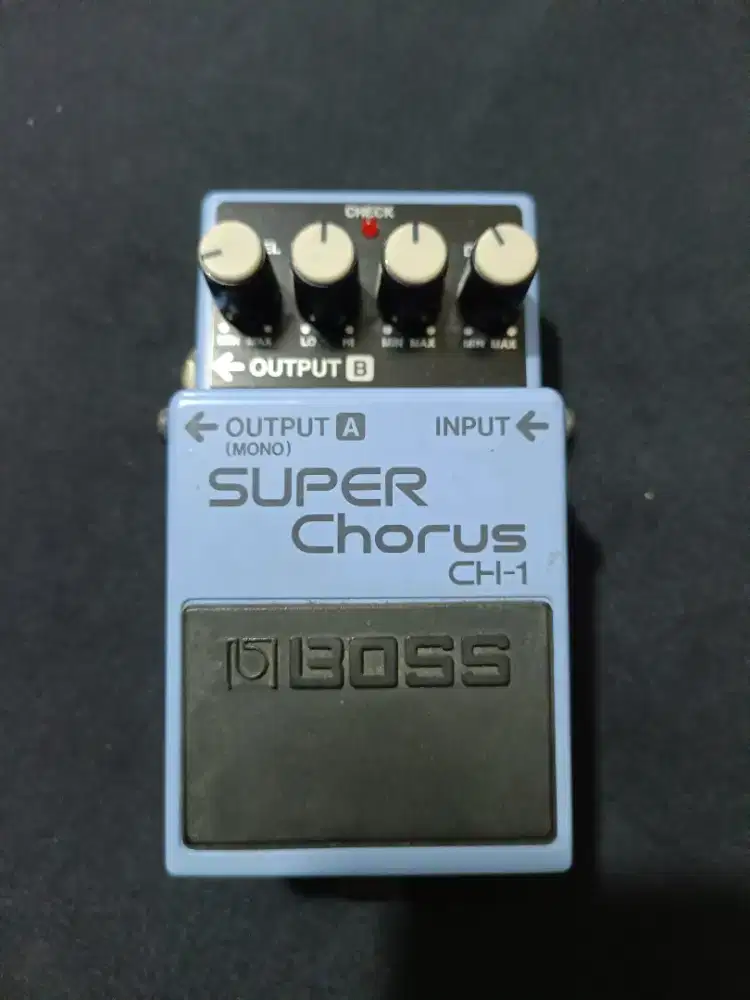 Pedal Effect gitar BOSS CHORUS CH-1 SUPER CHORUS