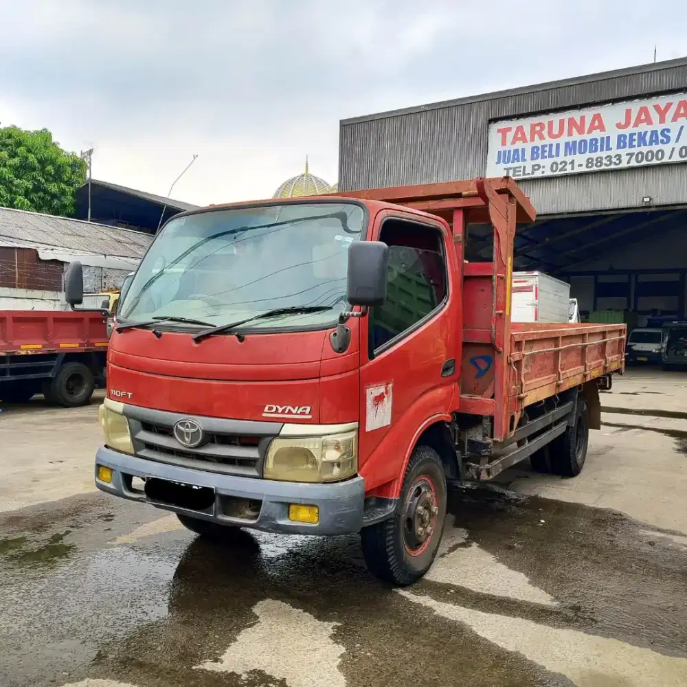 Toyota Dyna FT 6 Roda Bak 3 way sudah power stering Tahun 2012