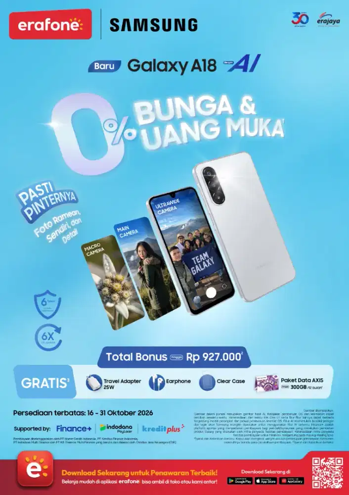 SPECIAL PROMO 0% SAMSUNG