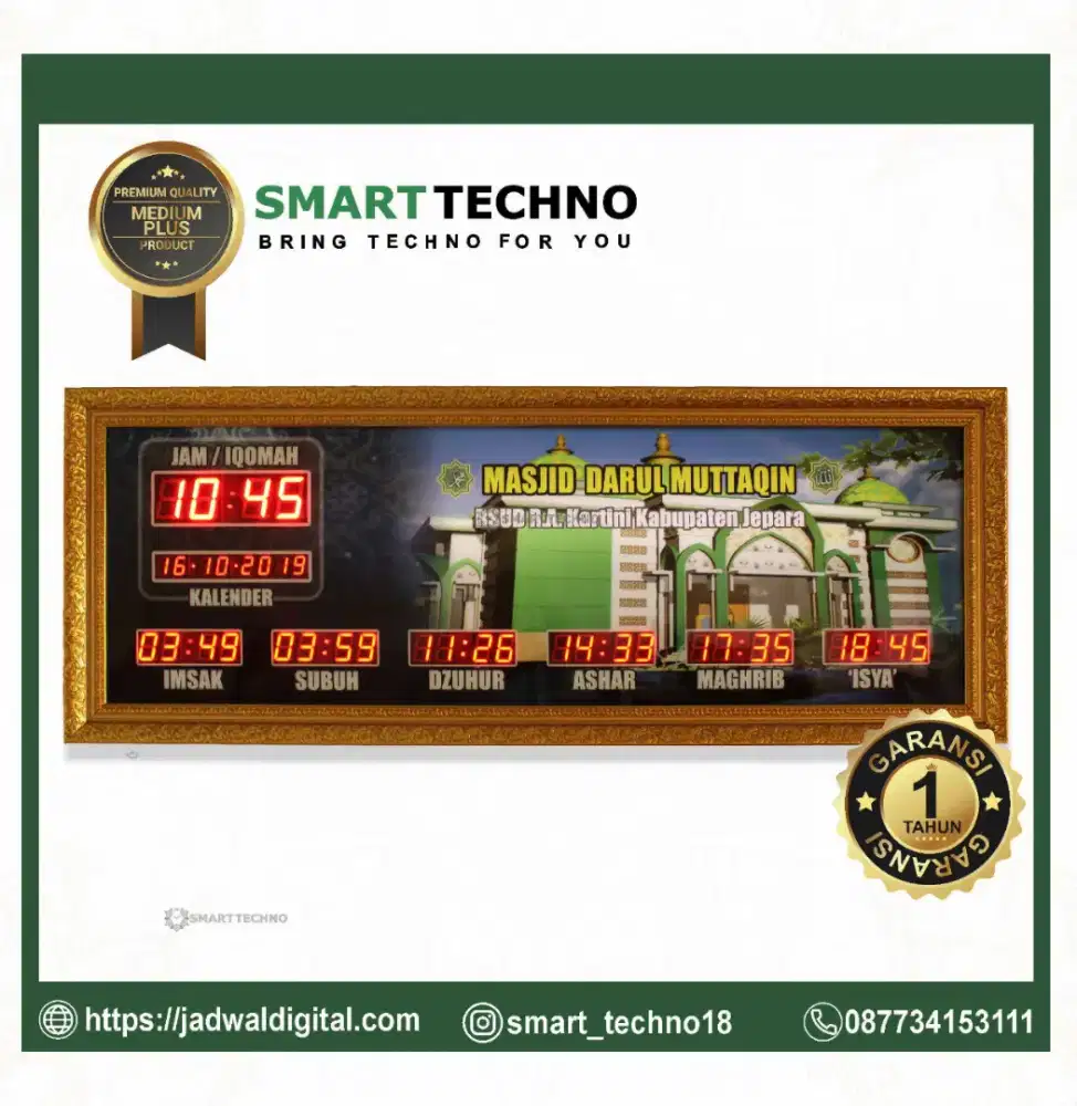 JUAL JAM DIGITAL MASJID