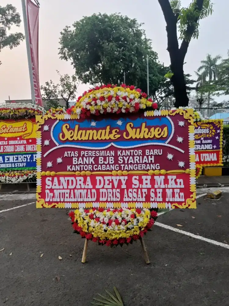 PAPAN KARANGAN BUNGA  ELEGAN & ESTETIK- TANGERANG & JABODETABEK