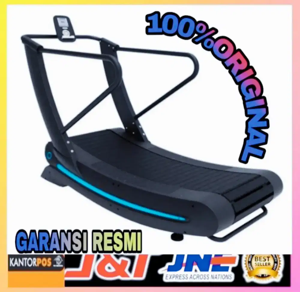LIFESPORTS WALKING PAD TREADMILL MANUAL CURVE BIG HANDLE COMMERCIAL