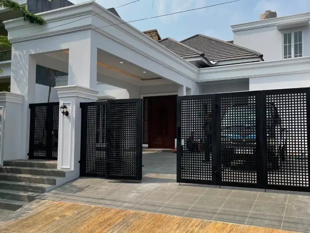 Rumah American Classic Baru Komplek Lebak Bulus Private Pool