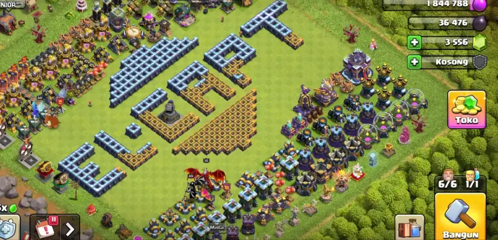 Akun COC th 15 semi max